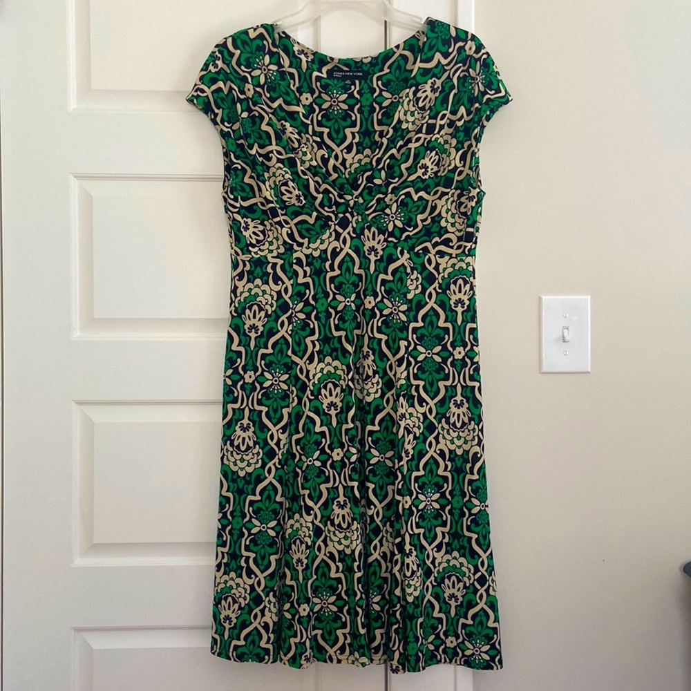 Flattering Cap Sleeve Rayon Dress